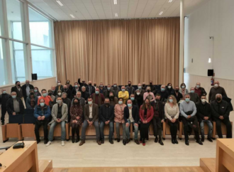 Homenaje a los trabajadores municipales jubilados en San Fernando de Henares