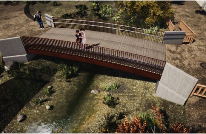 Nueva pasarela sobre el arroyo Camarmilla en Alcalá para acceder al Olivar: adjudicadas las obras