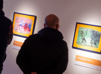 Exposición del artista Antonio Oteiza en el Antiguo Hospital de Santa María La Rica de Alcalá de Henares