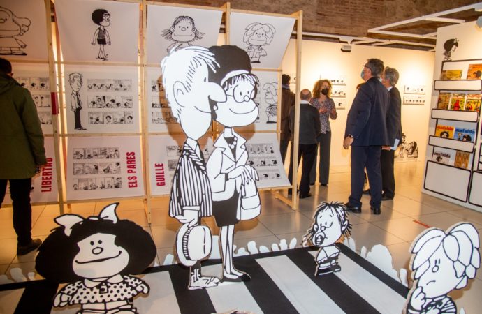Exposición: el humor mordaz de Quino y Mafalda llegan a la Capilla del Oidor de Alcalá de Henares 
