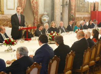 El Parador de Alcalá volvió a ofrecer el menú de la recepción oficial del Premio Cervantes