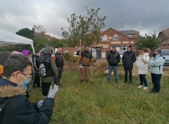 Jornada de reforestación inclusiva con personas con discapacidad en Villanueva de la Torre