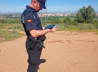 Los drones de la Policía Local de Alcalá sobrevuelan el Parque Natural de Los Cerros 