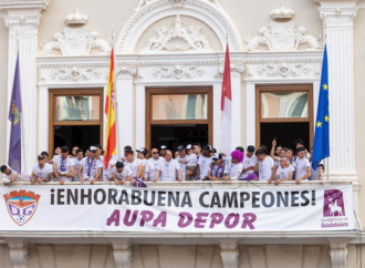 Así ha celebrado el Deportivo Guadalajara el ascenso a Segunda RFEF de Fútbol