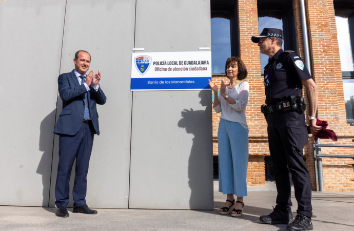 Nueva oficina de atención ciudadana de la Policía Local en el barrio de Los Manantiales de Guadalajara