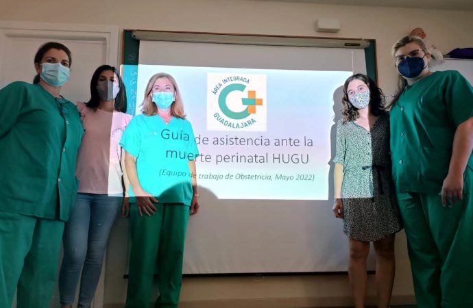 El Hospital de Guadalajara mejora la atención a las familias que sufren una muerte perinatal mediante la creación de una Guía dirigida a profesionales