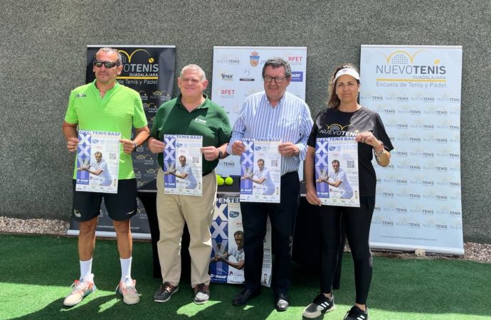El XXVI Open de Tenis BASF Ciudad de Guadalajara ‘Memorial Nacho Estrada’ se celebra hasta el 10 de julio en la Ciudad de la Raqueta