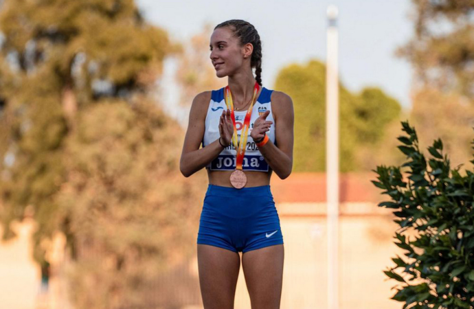Más éxitos para la atleta de Torrejón Andrea Moreno, medalla de oro en el Campeonato de Madrid 400 m