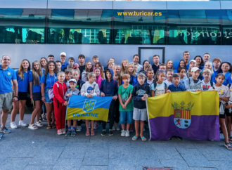40 escolares ucranianos llegados a Torrejón participan en un campamento de verano en Cantabria