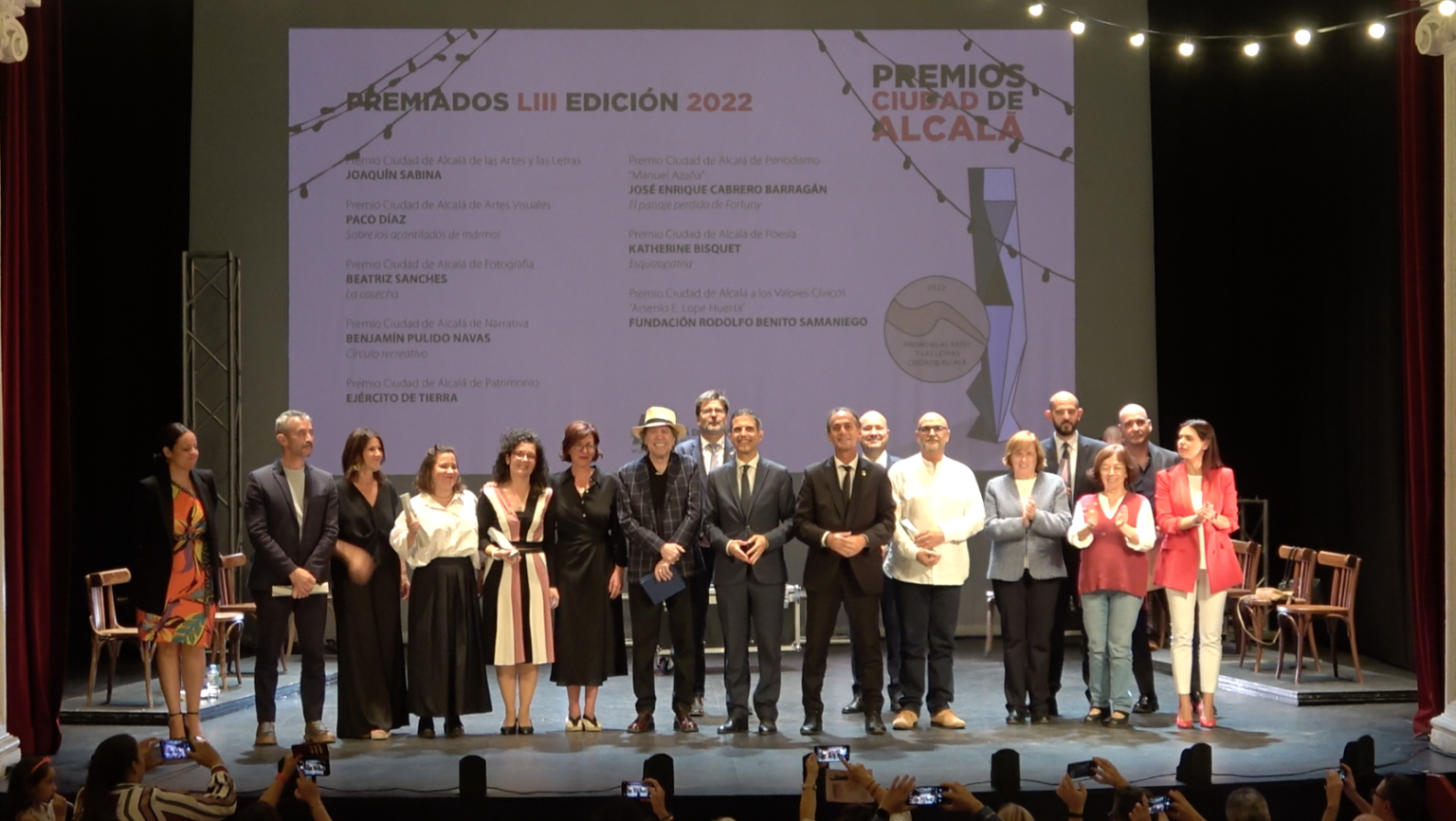 Premio Ciudad Alcal De Las Artes Y Las Letras Joaquin Sabina
