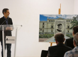 Correos emite un sello con motivo del V centenario del fallecimiento de Nebrija en Alcalá de Henares  