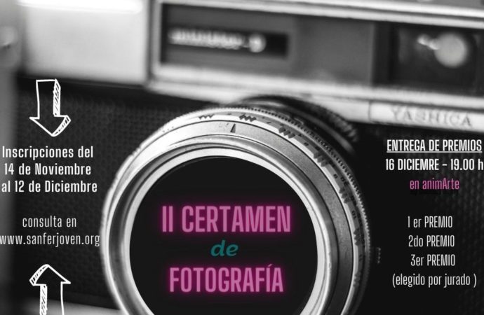 II Certamen de Fotografía desde la Concejalía de Juventud en San Fernando de Henares