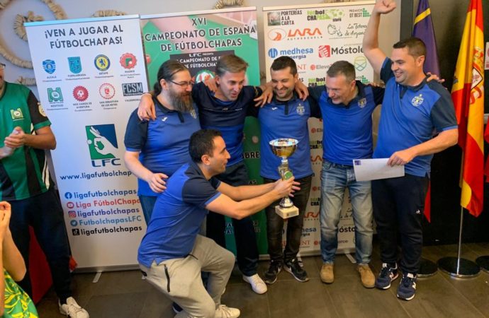 Fútbolchapas Alcalá se proclama Campeón de España por equipos