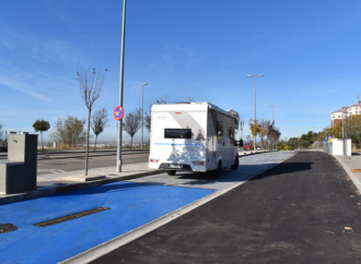 Abre el nuevo área de servicios para autocaravanas de Guadalajara, ubicado en la avenida del Mirador del Balconcillo
