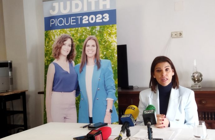 Judith Piquet presenta en Alcalá «Contigo», la nueva campaña del PP a pie de calle