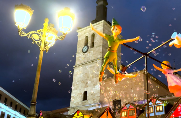 «Mágicas Navidades de Torrejón»: vuelve a la Plaza Mayor la Ciudad de los Sueños «Peter Pan»