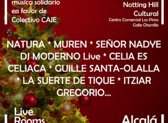 Festival de música solidario en favor de Colectivo CAJE este sábado 17 en Alcalá