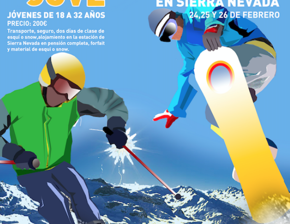 Esquí y snow en Sierra Nevada: abiertas las inscripciones para el Club de Viajes de la JUVE en Alcalá