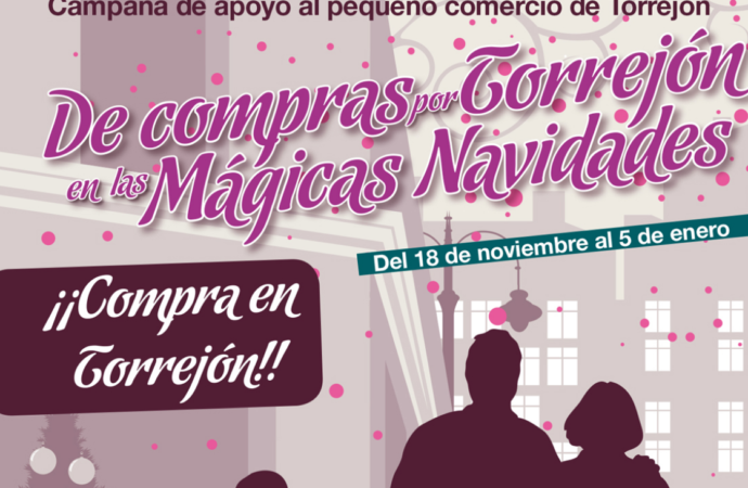“De compras por Torrejón en las Mágicas Navidades”, la campaña que apoya al comercio de la ciudad
