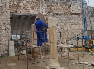 Comienzan las obras de reconstrucción del claustro del Castillo de Jadraque
