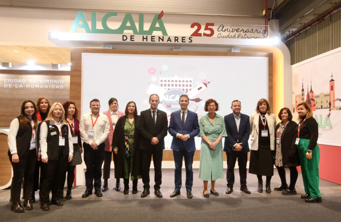FITUR 2023: arranca la Feria Internacional de Turismo con Alcalá celebrando su XXV Aniversario como Ciudad Patrimonio de la Humanidad