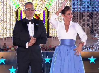 Risto Mejide y Mariló Montero dieron las Campanadas en Telecinco y Cuatro desde Torrejón de Ardoz