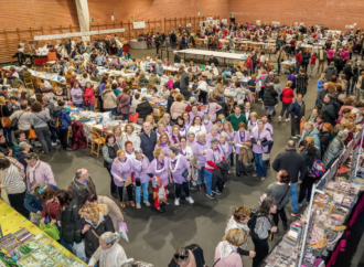 V Encuentro Nacional de Bolillos de Torrejón de Ardoz al que asistieron cientos de personas de toda España