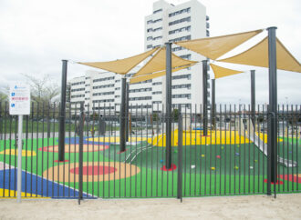 Abre el nuevo parque de Garena Sur en Alcalá, próximo a la estación de RENFE de La Garena