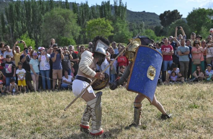 Continúa Complutum Renacida en Alcalá de Henares: Circo Romano, gladiadores, mercado…