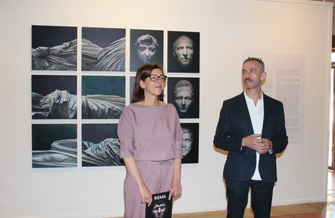 La Casa de la Entrevista de Alcalá acoge la exposición “Roma. Obras de Paco Díaz”