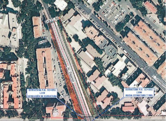 El puente de la avenida de Daganzo en Alcalá contará con un paseo peatonal accesible