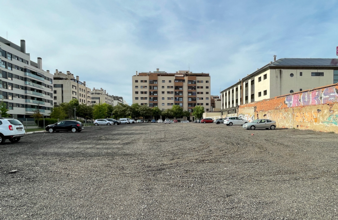 Nuevo aparcamiento en superficie en el Barrio Girasol de Torrejón (Calle Río Guadalquivir- Avenida Constitución)