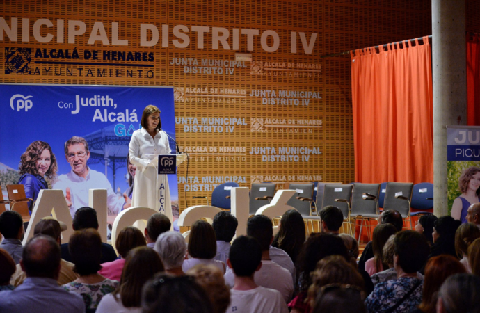 Elecciones Municipales: Judith Piquet (PP Alcalá) presenta la lista electoral con un equipo “preparado para gobernar desde el primer día”