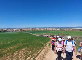 Más de 700 personas participan en una de las rutas saludables entre Guadalajara e Iriépal