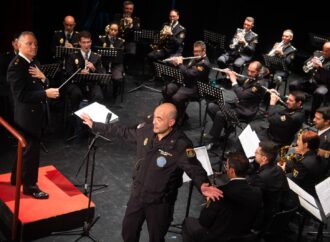 La Banda de Música de la Policía Nacional ofreció un concierto en Alcalá de Henares