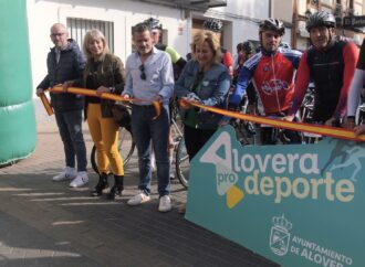 II Marcha Cicloturista «Juan Carlos Martín» celebrada en Alovera
