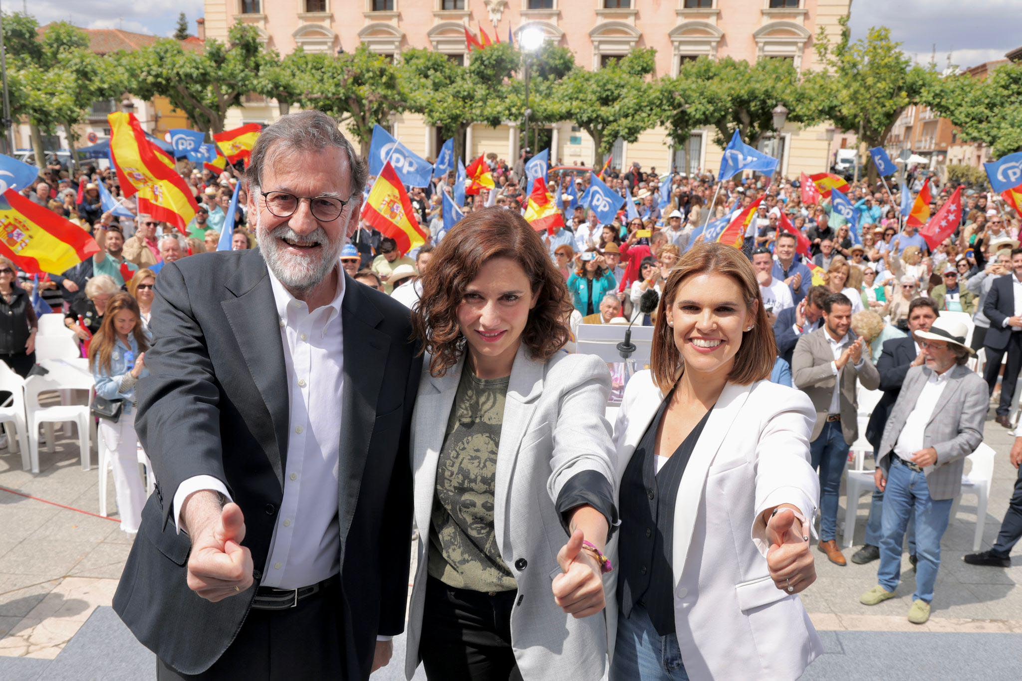 Elecciones / Ayuso y Rajoy respaldan a Judith Piquet en busca de la ...