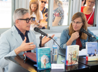 Boris Izarrigue, uno de los muchos protagonistas de la Feria del Libro de Alcalá de Henares
