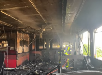 Incendio en Alcalá: así ha quedado el Restaurante Buffalo Grill de La Dehesa