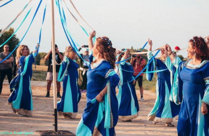 Pioz celebró la III Fiesta del Castillo con un mercado, cena medieval, teatro, actuaciones en directo…