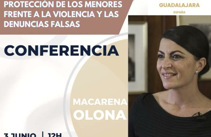 Conferencia de Macarena Olona, este sábado día 3 en Guadalajara