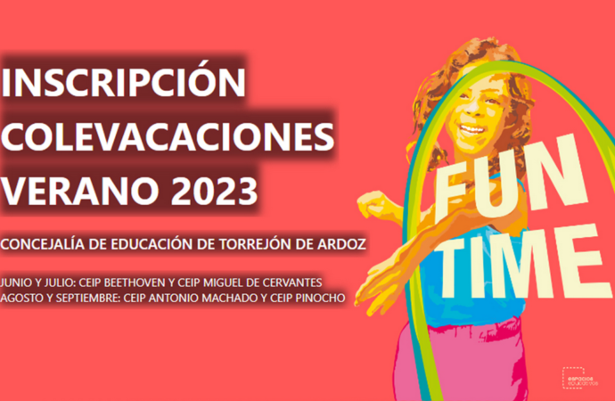 Colevacaciones en Torrejón: amplia oferta de ocio estival para los escolares desde el Ayuntamiento