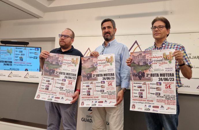 Este sábado Tercera Ruta Motera de Diputación de Guadalajara y Nueva Alcarria