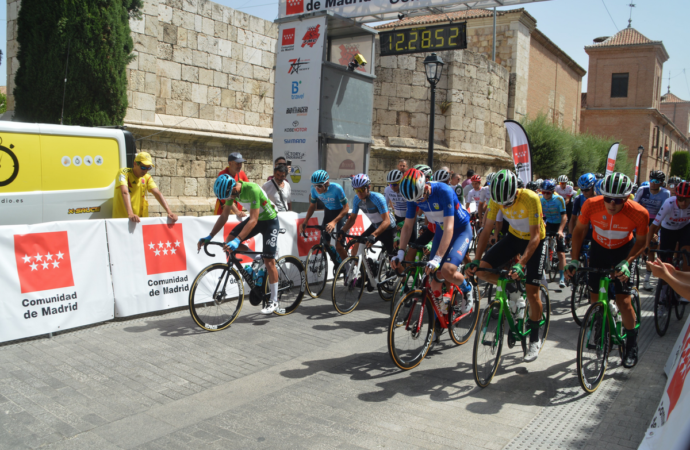 Alcalá vibró con la segunda etapa de la Vuelta Ciclista a la Comunidad de Madrid Sub-23 con victoria de Josep Tomás