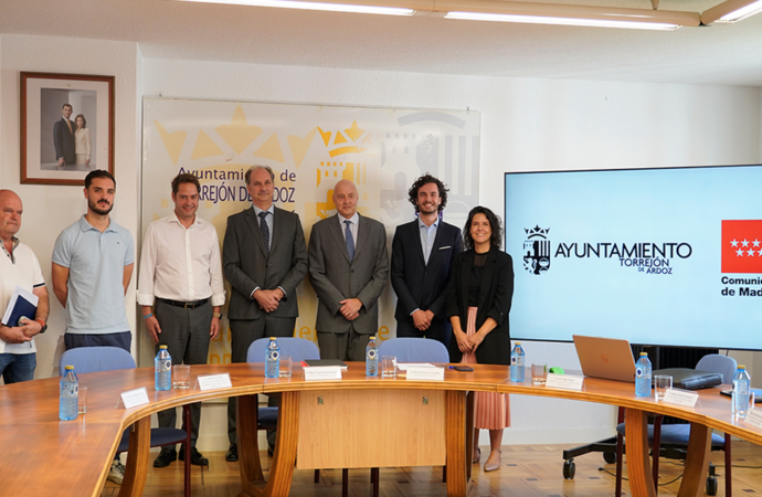 Reunión Ayuntamiento-Gobierno Regional en Torrejón para analizar el futuro de uno de los cuatro clústeres digitales de la Comunidad de Madrid