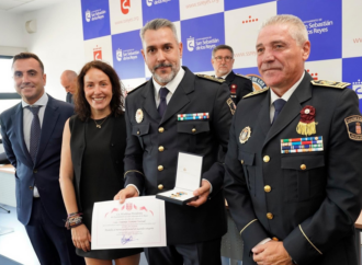 Medalla al Mérito Profesional al Comisario de la Policía Local de Torrejón de Ardoz