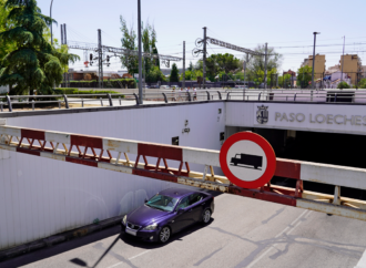 Cerrado por obras el paso subterráneo de la Carretera de Loeches en Torrejón de Ardoz