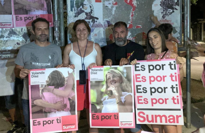 Elecciones 23J / Sumar inicia campaña en Alcalá en apoyo a Yolanda Díaz