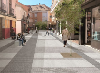 Arrancan las obras de peatonalización de las calles Talamanca y Ángel en Alcalá de Henares