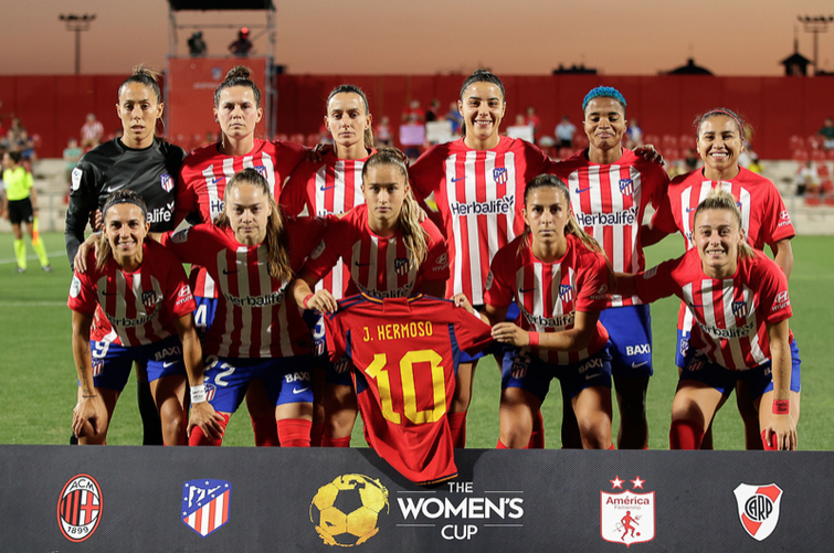 Estadísticas de atlético de madrid femenino contra associazione calcio milan